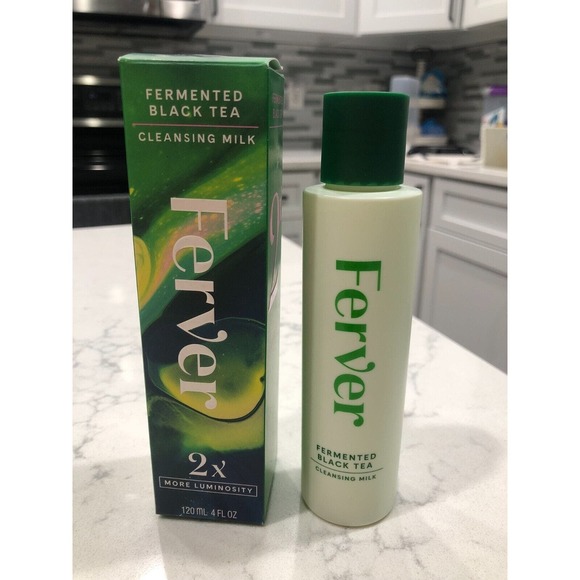 Ferver~Fermented Black Tea~Cleansing Milk Face Cleanser~4 fl oz~New - Picture 1 of 4